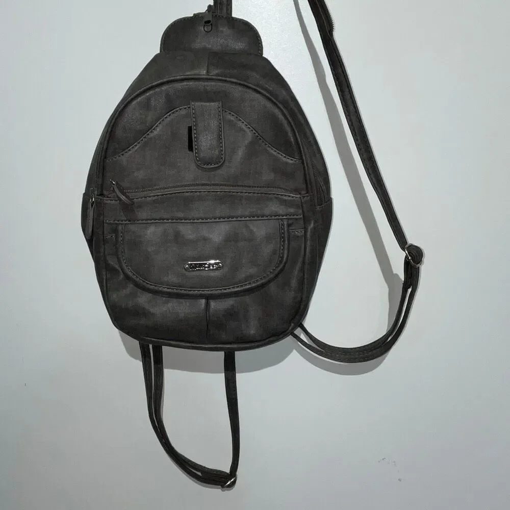 MultiSac Women's Tan Jamie Convertible Backpack Sling Handbag One Size‎